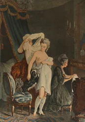 Le Lever、起床、c1770-1810、1913