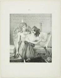 アロイス・ゼネフェルダーの L’Art de la lithography からのリトグラフの天才