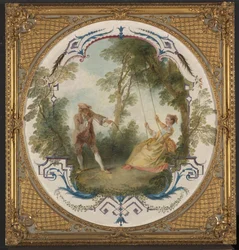 O Balanço, c.1724 (óleo sobre tela)