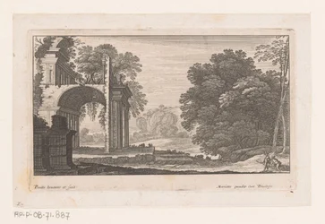 廃墟のある風景 風景（シリーズタイトル）