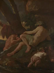 Pactolusの源でミダス洗浄、ca。 1627年。