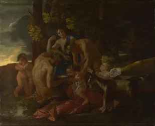 バッカスの育成、ca。 1628-1629