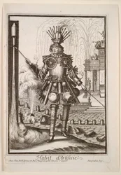 架空のコスチューム：花火メーカーのコスチューム、c。 1690。