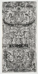 装飾パネル 刻まれたビクトリア オーガスタ、c。 1507年。