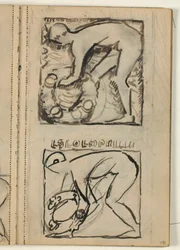 ポール・S・クリスチャンセンの墓石の下書き
