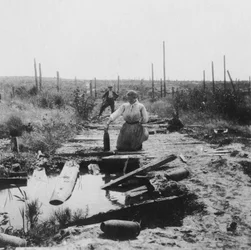 メインロード、ヒル60、ベルギー、第一次世界大戦、c1914-c1918