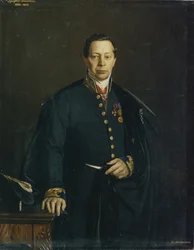 芸術家ピョートル・ベイシンの肖像 1794-1881, 1857
