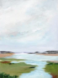 静謐な湿原の風景