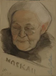 クララ・ゼトキンの肖像1857-1933、1921