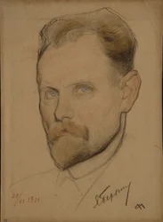Jan Berzin 1889-1938、1921の肖像