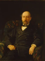 詩人ニコライ・ネクラソフの肖像 1821-1877, 1872