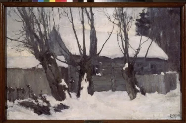 ハイバー。 Peinture de Nikolay Nikolevich Sapunov (Sapunov) (1880-1912)、huile sir toile