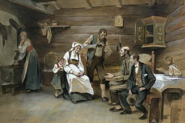 提案書（紙にボディカラー）