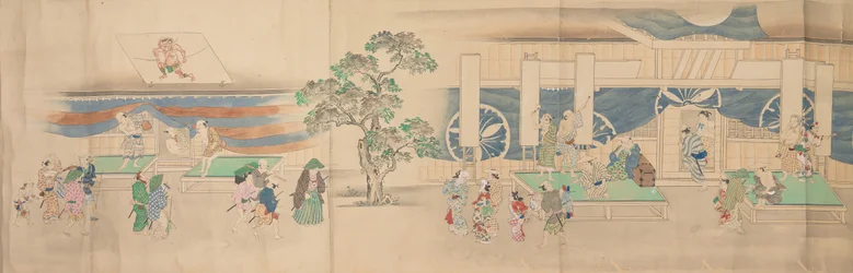 チャヴィキ劇場、1822年。