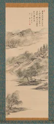 春の風景、1844年。