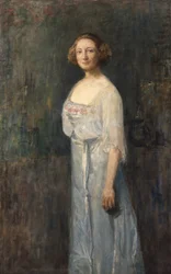 女優ヨハンネ・ダイブワド（1867-1950）
