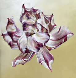 チューリパ, 2013 (木にアクリル)