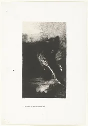 緑色の目のキマイラ 叫び くるくる回る ...la Chimère aux yeux verts, tournoie, aboie (オブジェクトのタイトル) Tentation de Saint-Antoine (1) (シリーズタイトル) 聖アントニウスの誘惑（シリーズタイトル）