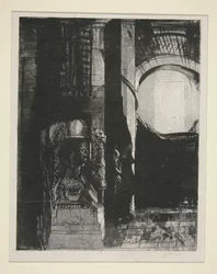 そしていたるところに玄武岩の柱があります