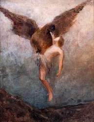 ガニメデのレイプ 1910年頃（油彩・キャンバス）