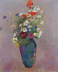 ビジョン：花瓶 par Redon, Odilon (1840-1916)