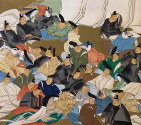 三十六歌仙図 尾形光琳（1658-1716） 紙本著色 日本・江戸時代