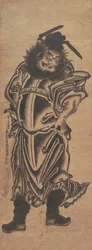 鍾馗, 鬼退治, 18世紀初頭., 18世紀初頭.