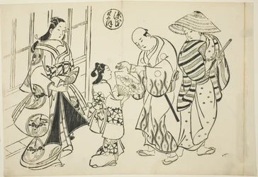 『源氏物語』夕顔の章（源氏夕顔） 源氏パロディシリーズより