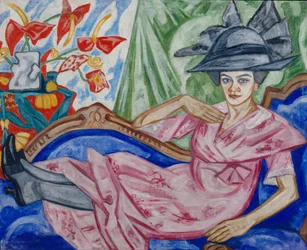 アーティストシスターの肖像、1912