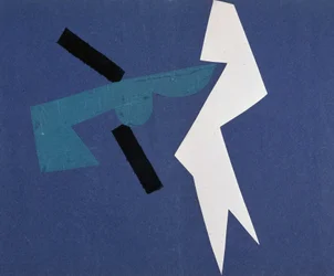 普遍的な戦争：オルガ・ロサノバのコラージュ作品、1916年1月