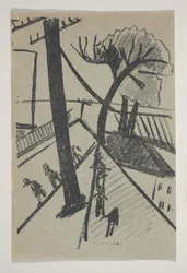 マヤコフスキーの詩」より「無題(未来派都市風景)