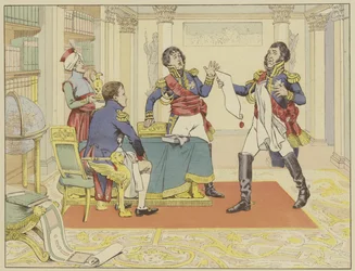 1807年5月24日、プロイセン人から都市を占領した後、ナポレオンがダンジッヒ公爵を作ることにより、ルフェーブル元帥に報いる