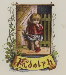 Adolphという名の少年（カラーリトグラフ