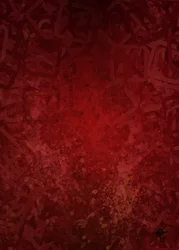 深紅の抽象的なスプラッター