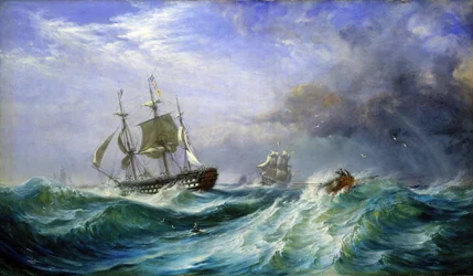 1854年、クリミア戦争（1854年～1856年）での出来事。