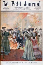 天然痘に対する予防接種、パリ、1894