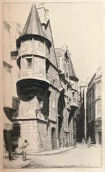 「ホテル ド センス」、1915 年