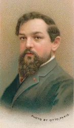 クロード・ドビュッシー 1862-1918 フランスの作曲家、1911 年
