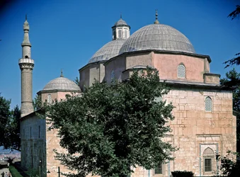 グリーンモスクの眺め