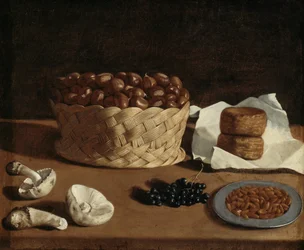 キッチンのある静物、c。 1640年。