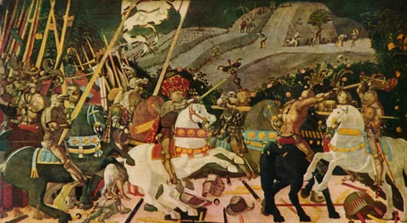 サン・ロマーノの戦い、1438年頃、1909年
