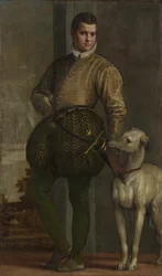 グレイハウンドの少年、おそらく1570年代。