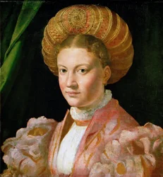 若い女性の肖像、ca 1530