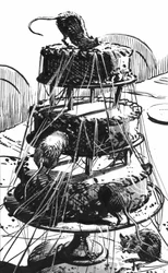 チャールズ・ディケンズ著『大いなる期待』の挿絵（ペンとインク）