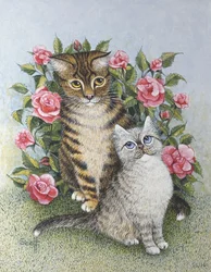 アトラクション（キャンバスに油彩）