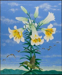 アーリーバード, 2011 （アクリル、キャラコ）