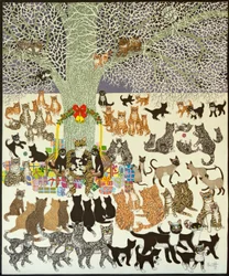 現在の時間, 2012 （アクリル、キャラコ）