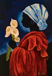 カラス4号」2017年（アクリル・キャンバス