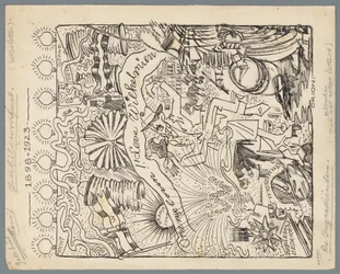 ヴィルヘルミナ政権 25 周年 1898 年から 1923 年までのジュビリーの祭典 (オブジェクトのタイトル)