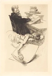 クレマンソー事件の口絵、1905 年。